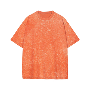 เสื้อยืดโอเวอร์ไซส์ผู้ชาย ผ้าฝ้ายพรีเมียม ทรงหลวม ไหล่ตก สไตล์ลำลอง สตรีทแวร์ - Product Image 1