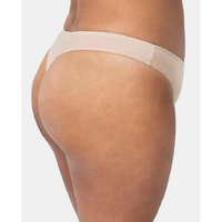 Tanga de Alta Calidad OEM/ODM para Mujer, Talla Grande, Tejida, Lisa, Teñida, Ecológica, Transpirable, Sin Costuras
