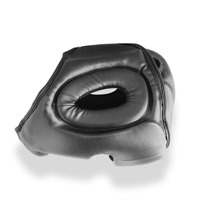 Casque de boxe en cuir professionnel, fabriqué sur mesure, protection de la tête de haute qualité, équipement de boxe - Product Image 5