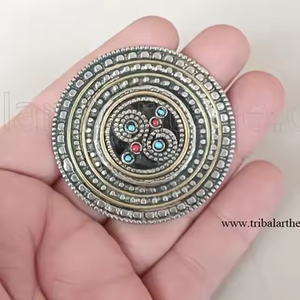 Élégant Kuchi Rings Trending Now Handmade Boho German Silver Designs - Product Image 2