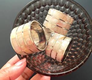 ห่วงรัดผ้าเช็ดปากโลหะสำหรับตกแต่งโต๊ะอาหารดีไซน์หรูหรา - Product Image 6