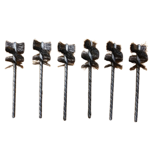 Venta al por mayor de calidad superior de forma larga patrón de pulido rebabas cepillo de limpieza cilindro Cepillos rotativos alambre de acero inoxidable OEM - Product Image 1