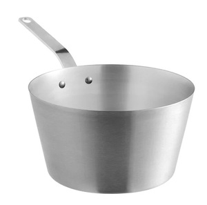 กระทะซอสโลหะสแตนเลสมีด้ามจับดีไซน์ทันสมัย - Product Image 4