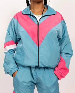 Conjunto Deportivo de Dos Piezas para Mujer, Talla Grande, con Capucha, Transpirable, de Terciopelo, Cortavientos, para Invierno, Venta al Por Mayor, Personalizable - Product Image 2