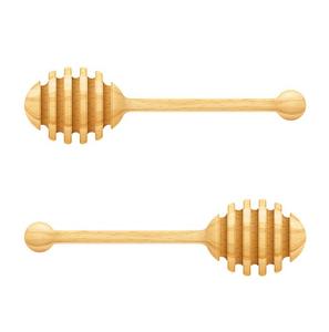 Cucharas de Miel de Madera Natural en Oferta, para Uso en la Cocina del Hogar - Product Image 5