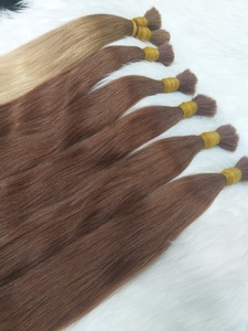 ผมต่อ Zenohair ฮานอย เวียดนาม แบบ Double Drawn คุณภาพสูง เกรด Virgin Cuticle Aligned Remy  ฟอกสีแล้ว น้ำหนัก 100 กรัม  ทุกสี - Product Image 3