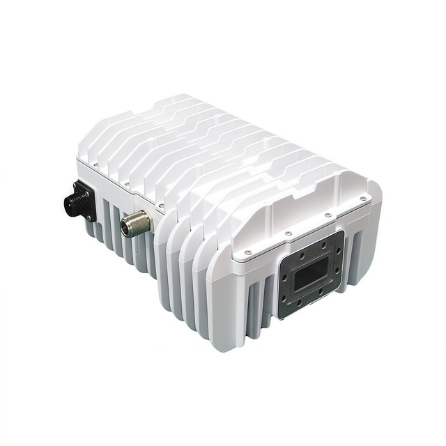 NJRC NJT5763 10W Full C-Band BUC 5.85-6.725 GHz +40dBm IP67 64dB Gain RF Receivers and Transmitters