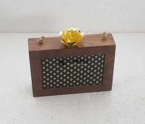 Bolso de mano de madera para Wanderers Boho Travel Fashion Essential de Tradebyd - Product Image 2