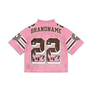 Maillot de football personnalisé pour hommes, style rétro américain vintage, classique, boxy, streetwear - Product Image 6