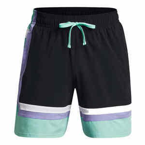 Pantalones cortos deportivos de talla grande para hombre, ropa deportiva de patrón sólido para entrenamiento al aire libre, gimnasio, entrenamiento para correr - Product Image 6