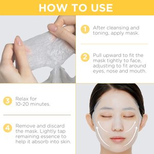 Face <strong>Maskes</strong> <strong>Sheet</strong> Vitamin V Essential Moisturize Improve Hydration Maintain Healthy Skin Barrier Vitamin E Vita <strong>Maskes</strong> Mediheal - Product Image 5