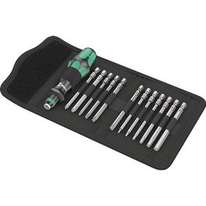 Kit d'outils pour vélo WERA 13 pièces avec jeu de tournevis à 2 lames interchangeables - Product Image 1