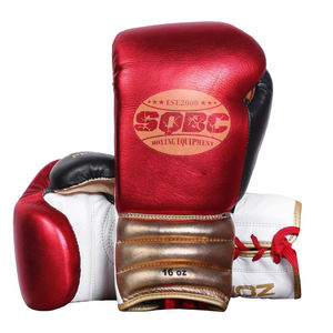 Guantes de boxeo rojos, guantes de entrenamiento de combate, deportes, Boxeo - Product Image 2