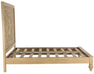 Cama Moderna de Diseño Ecológico y Cómodo de Madera Maciza de Mango con Altura Ajustable y Funciones de Almacenamiento Estilo Suave - Product Image 4