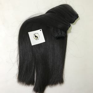 Extensiones de cabello Natural liso de doble estiramiento, cabello humano Remy de grado 12a, máquina vietnamita Bund, precio barato al por mayor - Product Image 6