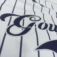 Camiseta de Béisbol Personalizada con Nombre y Número de Equipo, MOQ Bajo, Impresión 3D, Logotipo Personalizado, Camiseta de Béisbol Juvenil Cómoda y Personalizable