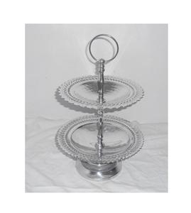 Soporte de pastel de aluminio al por mayor 100% Soporte de pastel de aluminio superior real Fabricación Soporte de pastel de aluminio de diseño moderno - Product Image 1