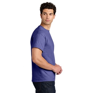 Camiseta Básica de Algodón para Hombre, Cuello Redondo Clásico, Manga Corta, Personalizable con Logotipo, Fabricante Mayorista OEM - Product Image 4