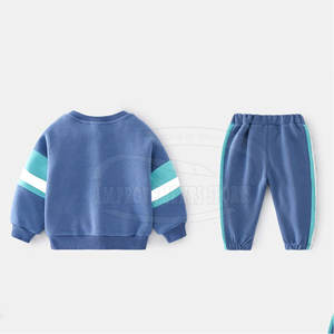 Survêtement pour bébé en coton coupe-vent personnalisable avec logo Dernier style décontracté Taille parfaite - Product Image 2