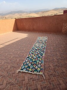 Alfombra Kilim de Lana Bohemia Hecha a Mano, Tapete Decorativo con Patrón Tribal, para Oración, Viajes, Campamento, Cumpleaños, Picnic - Product Image 6