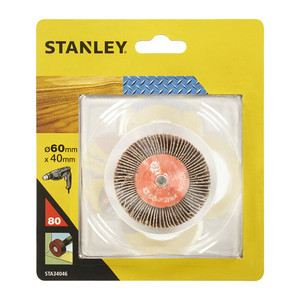 Piranha/ X34046 Mola A Lamelle 60x40 Gr.80 - Product Image 1