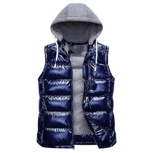 Wholesale Custom <b>Utility</b> <b>Jacket</b> Waterproof Breathable Outdoor Puffer Vintage Decoration Cotton Filled Windproof <b>men</b> vest - Product Image 5