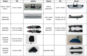 CZJF Piezas Nuevas Kits de Carrocería Soportes Parrilla Cofres Faros Calaveras Defensas para <span class=keywords><strong>Toyota</strong></span> <span class=keywords><strong>Prius</strong></span> <span class=keywords><strong>2022</strong></span> <span class=keywords><strong>2023</strong></span> 2024 2025 - Product Image 3