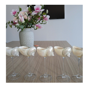 Tasse d'escargot Tasse de coquillages comme accents de décor de charme Tasse d'escargot faite pour les accessoires faits à la main - Product Image 5