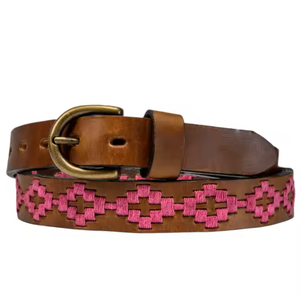 Ceinture de polo confortable, durable, en cuir, alliage léger, réglable, équipement d'équitation classique, couture solide, support stable - Product Image 4