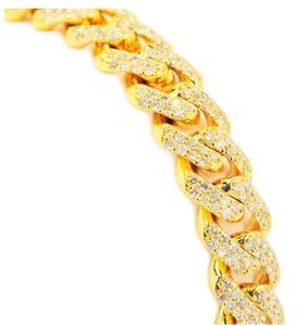 Bracelet de luxe en argent 925 pour homme avec breloque en moissanite, style hip-hop glacé, fermoir boîte, rangement gratuit - Product Image 2