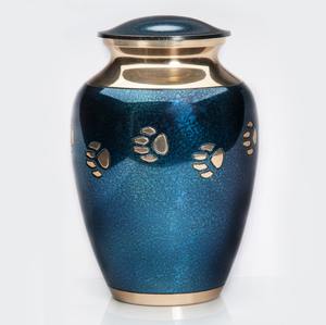 Urnes de crémation pour adultes en laiton et aluminium fabriquées à la main à des prix abordables Souvenir en métal Urnes de crémation personnalisées Pot de cendres - Product Image 2