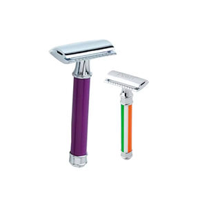 Maquinillas de afeitar DE SEGURIDAD DE METAL Madhav de lujo con certificado ISO de calidad superior y precio al por mayor para hombre de Fabricante Mayorista - Product Image 1