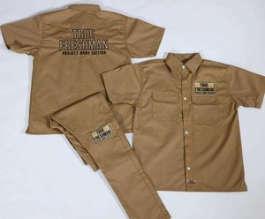 Biểu Tượng Tùy Chỉnh Nút Quần Short Thiết Lập Người Đàn Ông Áo Sơ Mi Jogger Thiết Lập Dạo Phố Dickies Nylon Twill Bông Mùa Xuân Tracksuit Sweatsuit Cho Nam Giới - Product Image 3