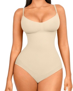 Grande <span class=keywords><strong>taille</strong></span> post-partum hanche ascenseur sans couture corps Shaper femmes <span class=keywords><strong>Corset</strong></span> bretelles ventre façonnage corps une pièce sous-vêtements - Product Image 2