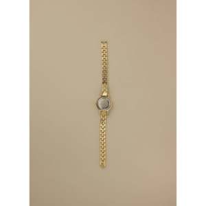Montre à quartz vintage dorée bordeaux avec fonction résistante à l'eau - Product Image 3