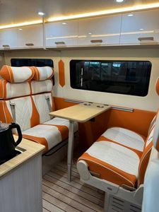 Caravane personnalisée camping-car pliant 1 personne siège unique Rv Rock and Roll lit sièges de voiture Rv camping-car intérieur - Product Image 3