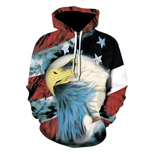 Sudadera con Capucha Unisex, 100% Algodón, Talla Grande, Gruesa, para Invierno, Estilo Urbano, Diseño Digital Sólido, Ecológica, Personalizable - Product Image 1