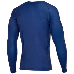 Service OEM disponible, impression par transfert thermique personnalisée en gros, respirant, manches longues, rashguard MMA BJJ, vêtements de sport 100% - Product Image 3