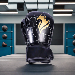 Gants d'entraînement de boxe et MMA en cuir PU haute durabilité, avec lacets au poignet, légers et écologiques, pour sacs de frappe, vente en gros - Product Image 3