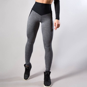 Leggings de Yoga para Mujer, de Cintura Alta, Elásticos, con Costuras, Tejidos, Transpirables, Antibacterianos y sin Costuras - Product Image 6