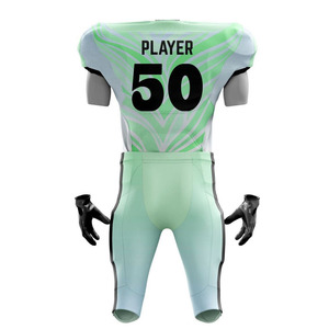 Drapeau jeunesse Football Compression sublimé ensemble 7on7 uniformes de football Logo personnalisé tissu de haute qualité - Product Image 1