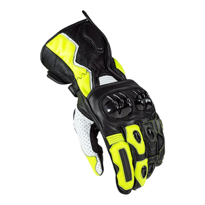 Hot Selling Black & Red Goat Skin Leather Motorbike Gloves Full Finger Waterproof Sportswear Motorcycle Auto Racing Wear For Men - Product Image 4