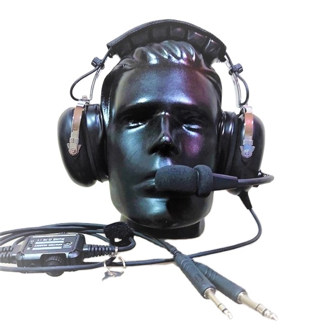 Cheap pilot Aviation Flying Helmet Aviation Headset (Noise Cancelling Pilot Headset)