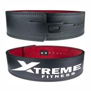 New Arrival 10MM Cowhide Breathable Weight Lifting <b>Belt</b> with Aluminum Lever Buckle Waist Support for Men <b>Women</b> - Product Image 6