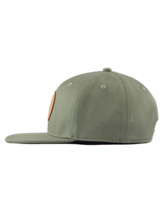 Casquette en coton à bord plat 6 panneaux de qualité supérieure avec broderie personnalisée et logo de marque en cuir Fournisseur du Viet Nam - Product Image 3