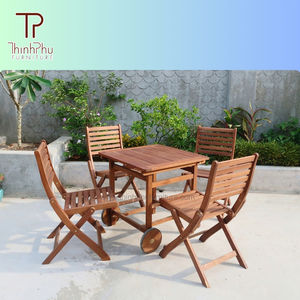 Ensemble de canapés en bois contemporain de l'usine Thinh Phu pour hôtels, villas, restaurants en plein air, cafés - OEM - Product Image 1