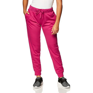 Pantalones deportivos personalizados para correr activos para mujer, pantalones de chándal deportivos de lana con estilo frontal plano, decoración pintada suministrada por ODM - Product Image 5