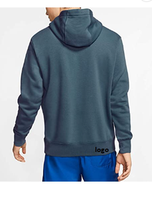 Sweat à capuche en molleton de coton pour homme, logo personnalisé, sweat à capuche vierge, fabricant de sweat à capuche en gros - Product Image 6