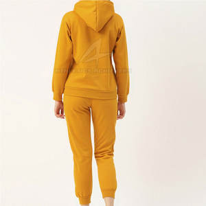 Conjunto de deportes al aire libre de invierno de talla grande para mujer Patrón sólido Sudoración Top Logotipo personalizado Material duradero Chándal Elegante Lo último - Product Image 5