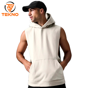 Custom <b>Mens</b> Fitness Sleeveless Hoodies Custom Gym <b>Men</b> Workout Muscle <b>Hoodie</b> Gym Wear Hot Fashion Custom Gym <b>Hoodie</b> for <b>Men</b> - Product Image 1